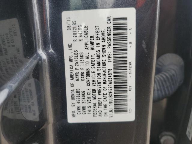2015 ACURA TLX TECH 19UUB2F52FA024976