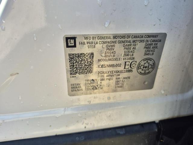 2019 CHEVROLET EQUINOX PR - 2GNAXYEX6K6118995