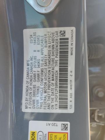 2024 HONDA CIVIC SPOR 2HGFE2F59RH566324
