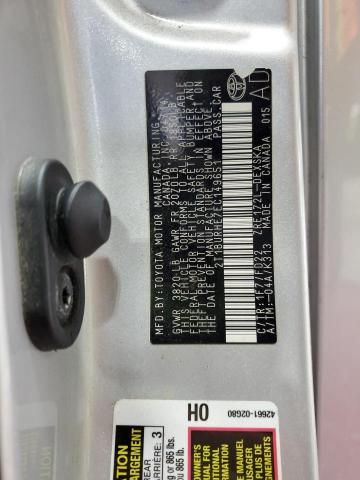 2014 TOYOTA COROLLA L - 2T1BURHE7EC149651