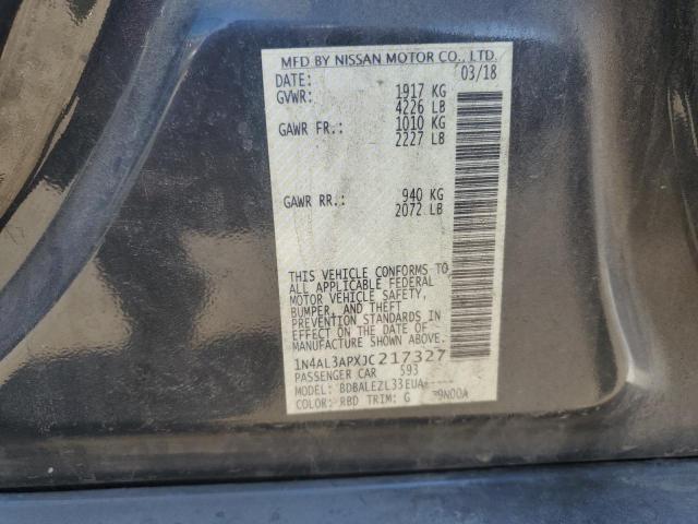 2018 NISSAN ALTIMA 2.5 1N4AL3APXJC217327