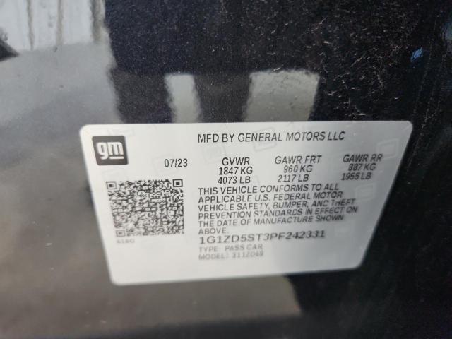 2023 CHEVROLET MALIBU LT 1G1ZD5ST3PF242331