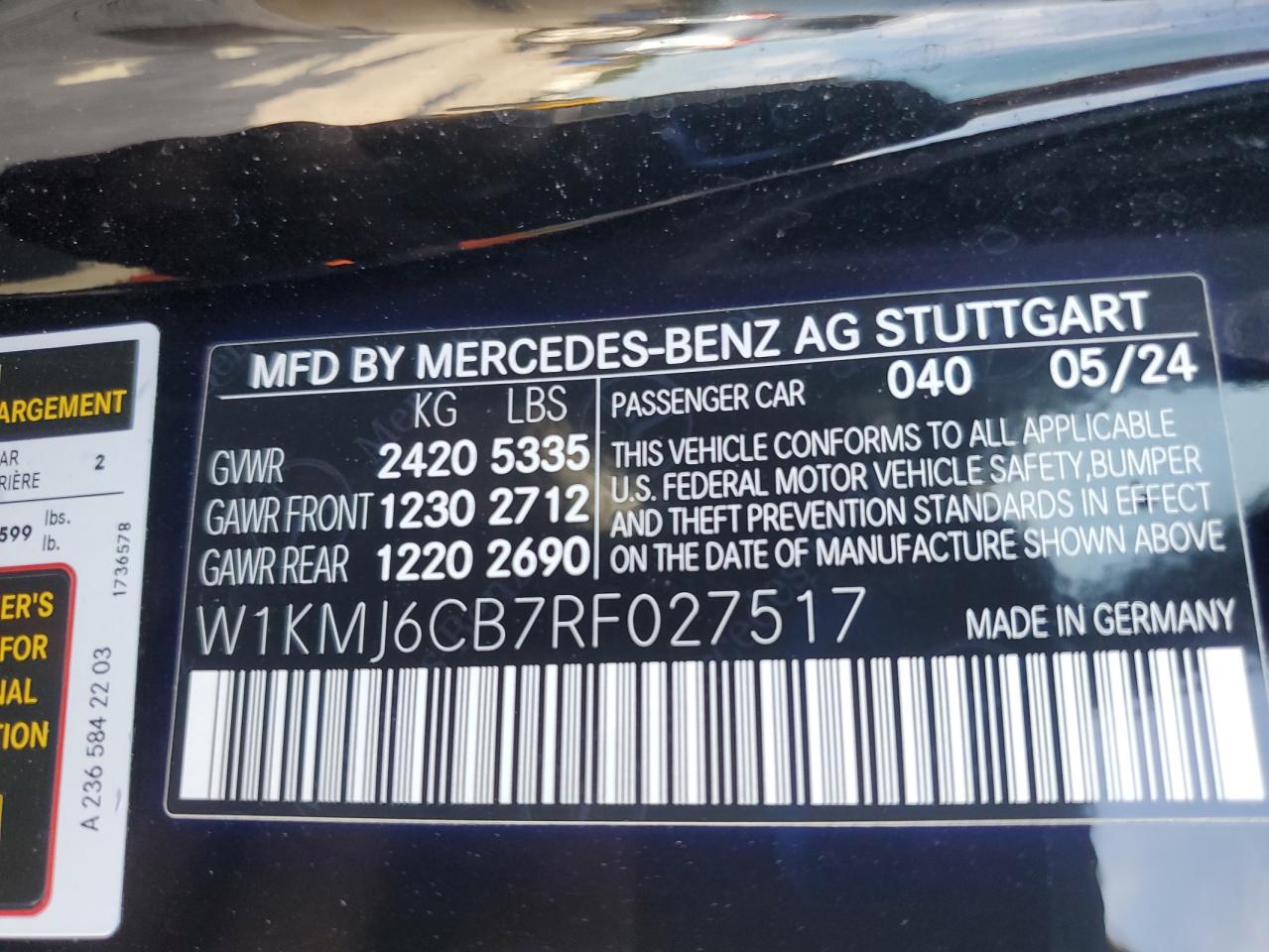 MERCEDES-BENZ CLE-CLASS AMG 53 4MATIC