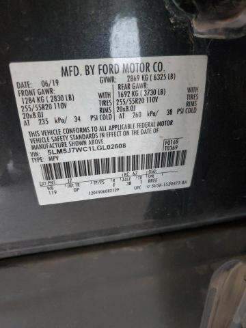 2020 LINCOLN AVIATOR RE 5LM5J7WC1LGL02608