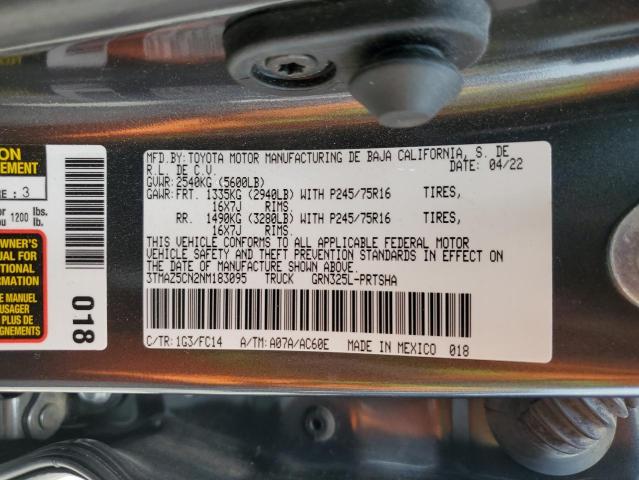 2022 TOYOTA TACOMA DOU 3TMAZ5CN2NM183095