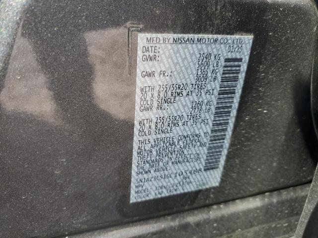 2025 NISSAN MURANO SL 5N1AZ3CS1SC105488