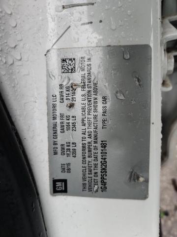 2016 BUICK VERANO 1G4PP5SK2G4101481