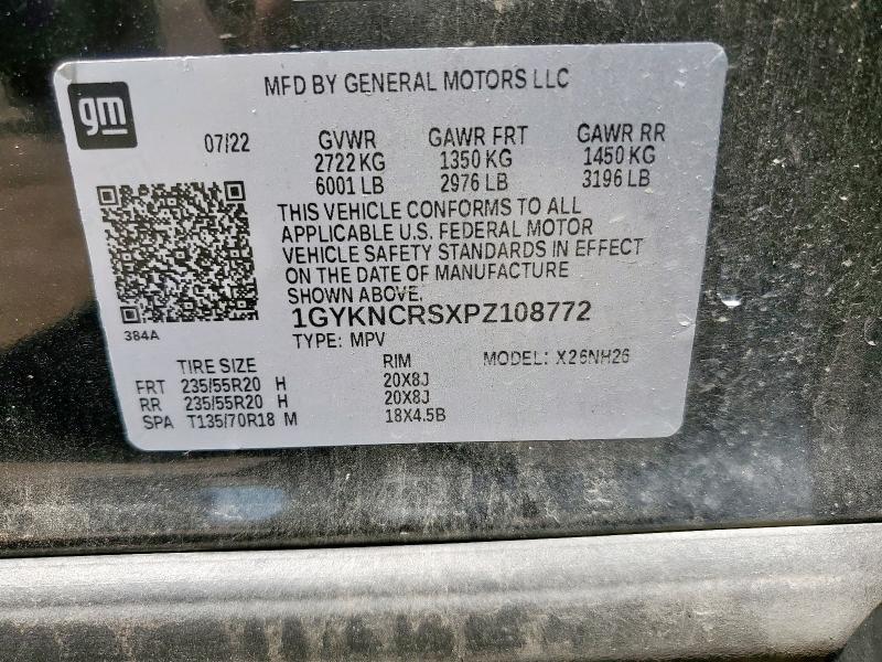 2023 CADILLAC XT5 PREMIUM LUXURY 1GYKNCRSXPZ108772