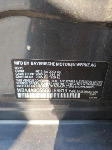 2016 BMW 428 I GRAN WBA4A9C55GGL88819