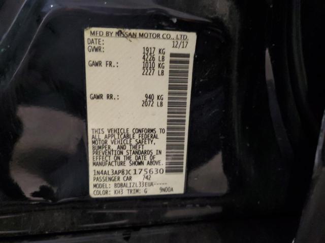 2018 NISSAN ALTIMA 2.5 - 1N4AL3AP8JC175630