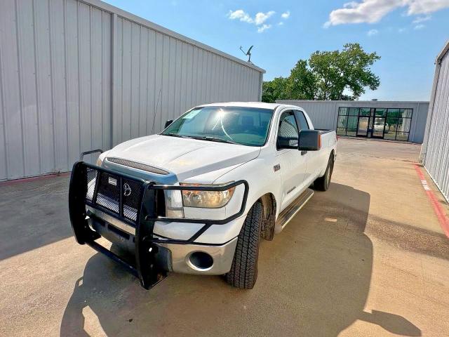 TOYT TUNDRA DOUBLE CAB SR5 2007 white crew pic gas 5TFCV54167X004537 photo #3