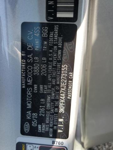 2018 KIA FORTE LX 3KPFK4A7XJE273155