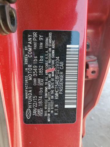 2015 HYUNDAI ACCENT GS KMHCT5AE8FU219104