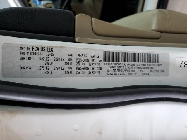 2015 JEEP GRAND CHER 1C4RJFBG4FC207449