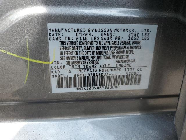 2024 NISSAN SENTRA S 3N1AB8BVXRY220080