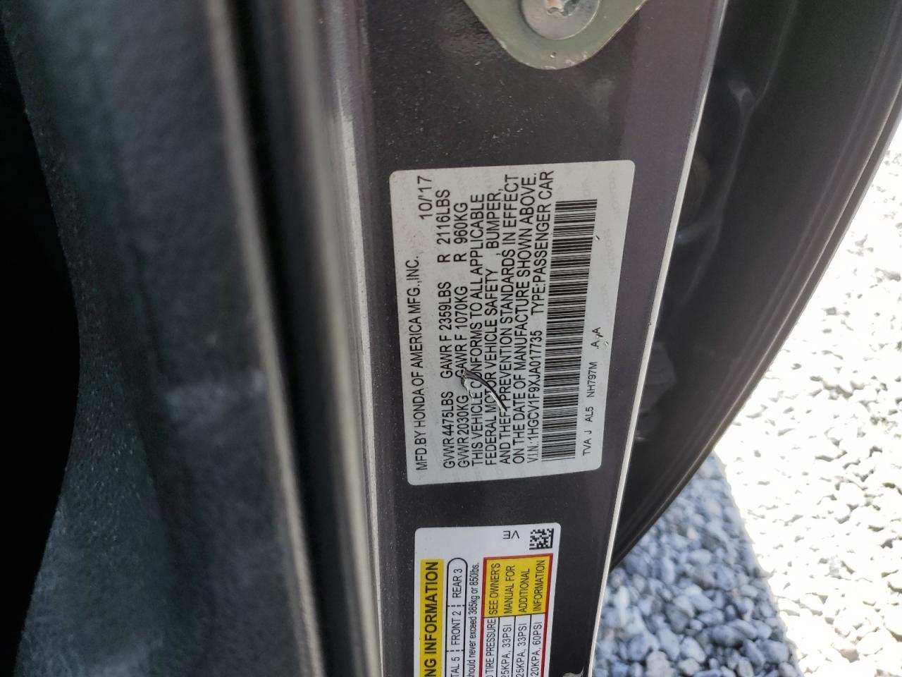 HONDA ACCORD TOURING