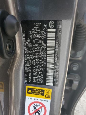 2016 TOYOTA CAMRY LE - 4T4BF1FK2GR567286