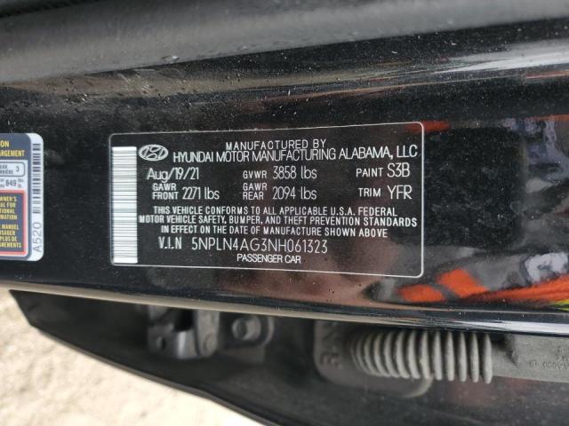 2022 HYUNDAI ELANTRA SE #3291450491