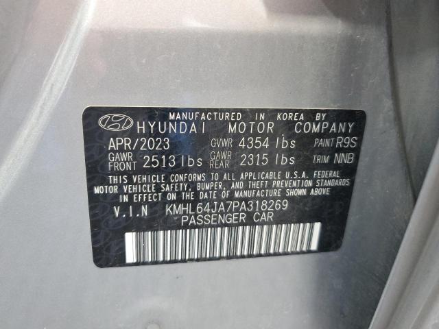 2023 HYUNDAI SONATA SEL KMHL64JA7PA318269