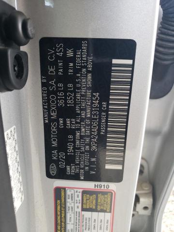 2020 KIA RIO LX 3KPA24AD6LE319454