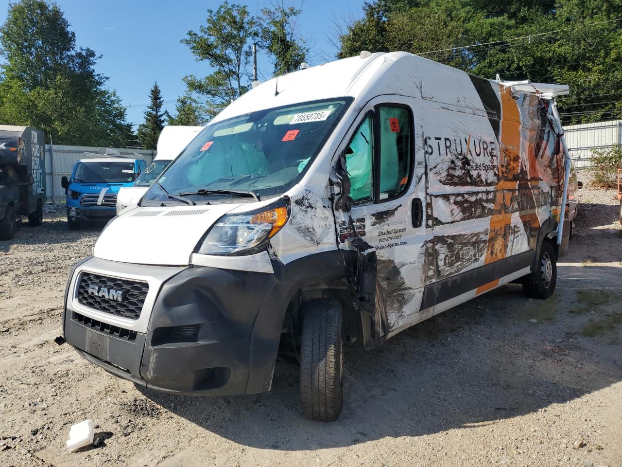 Lot #3308216274 2021 RAM PROMASTER