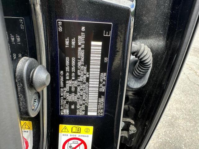 2018 LEXUS RX 350 L JTJDZKCA7J2009109