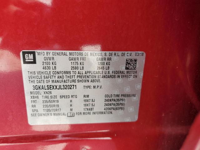 2018 GMC TERRAIN DE 3GKALSEXXJL320271