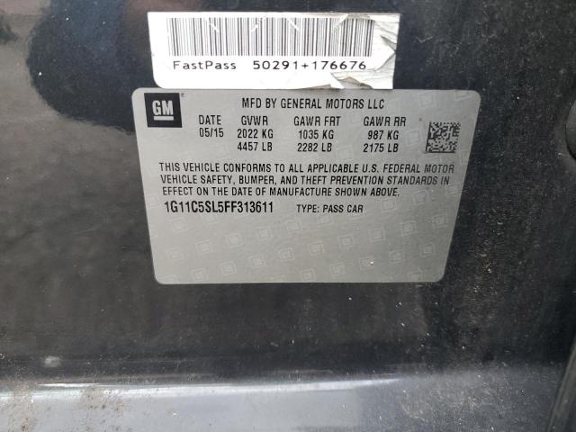 2015 CHEVROLET MALIBU 1LT 1G11C5SL5FF313611