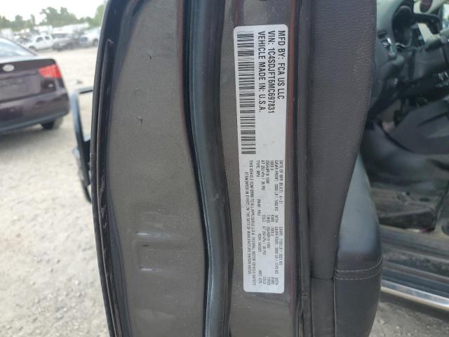 2021 DODGE DURANGO PU 1C4SDJFT6MC697831