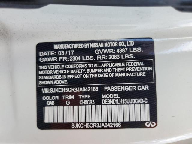 2018 INFINITI QX30 BASE SJKCH5CR3JA042166