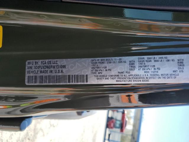 2024 JEEP WRANGLER S 1C4PJXDN6RW131096
