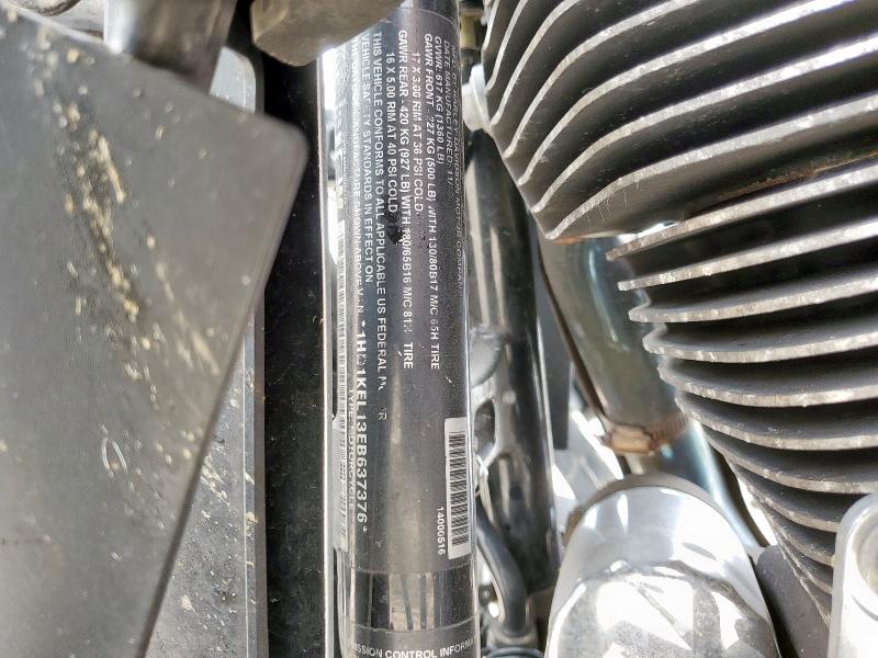 2014 HARLEY-DAVIDSON FLHTK ELEC 1HD1KEL13EB637376
