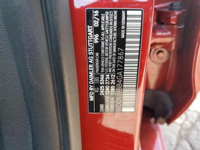 2016 MERCEDES-BENZ CLS 550 4M WDDLJ9BB4GA177867