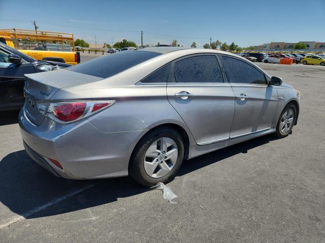 HYUNDAI SONATA HYBRID 2012 silver sedan 4d hybrid engine KMHEC4A44CA041652 photo #4