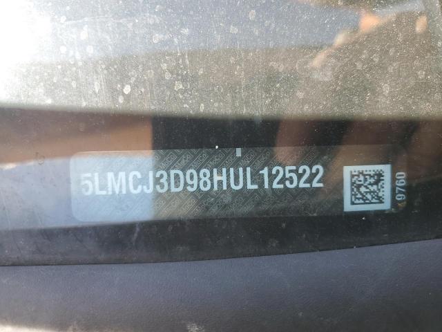 2017 LINCOLN MKC RESERVE 5LMCJ3D98HUL12522
