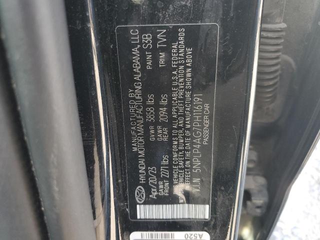 2023 HYUNDAI ELANTRA LIMITED 5NPLP4AG7PH116191