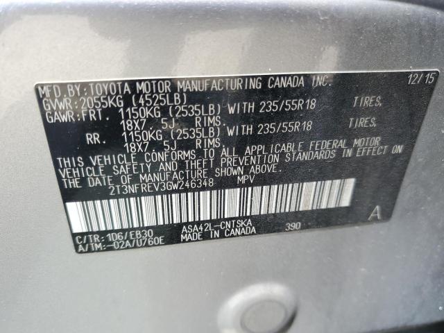 2016 TOYOTA RAV4 SE - 2T3NFREV3GW246348