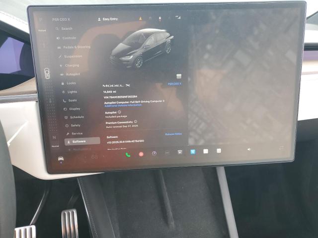 2022 TESLA MODEL X 7SAXCBE59NF363284
