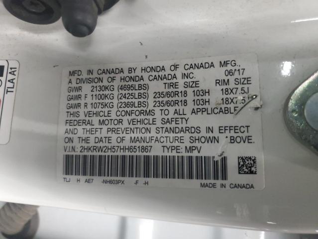 2017 HONDA CR-V EX 2HKRW2H57HH651867