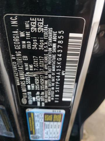 2019 KIA SORENTO L - 5XYPG4A35KG437855