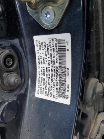 2017 HONDA CIVIC LX 19XFC2F57HE000080