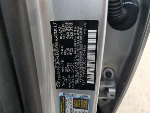 2025 HYUNDAI TUCSON SEL 5NMJB3DE6SH494437