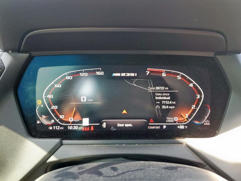 2021 BMW M235XI WBA13AL01M7J35415