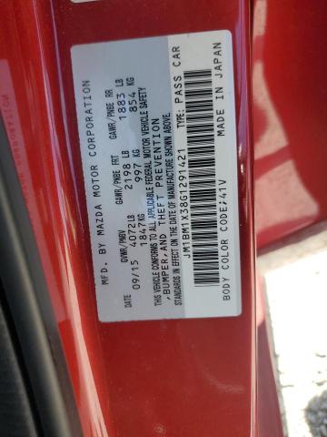2016 MAZDA 3 GRAND TOURING JM1BM1X38G1291421