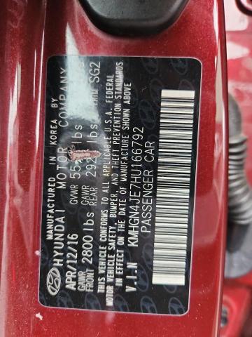 2017 GENESIS G80 BASE KMHGN4JE7HU166792