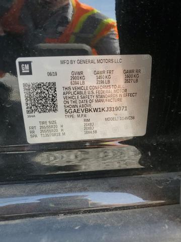 2019 BUICK ENCLAVE PREMIUM 5GAEVBKW1KJ319071