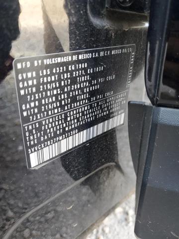 2023 VOLKSWAGEN TAOS S 3VVCX7B27PM371360