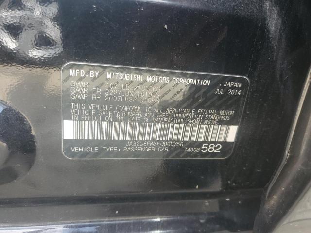2015 MITSUBISHI LANCER GT JA32U8FWXFU000756