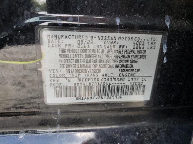 2022 NISSAN SENTRA SV - 3N1AB8CV2NY289936