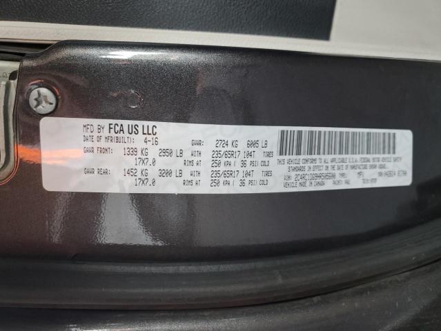 2017 CHRYSLER PACIFICA T 2C4RC1DG9HR505600